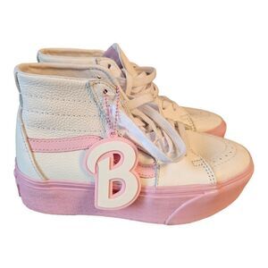 VANS x BARBIE Sk8-Hi Tapered Platform Sneakers - Size 5.5